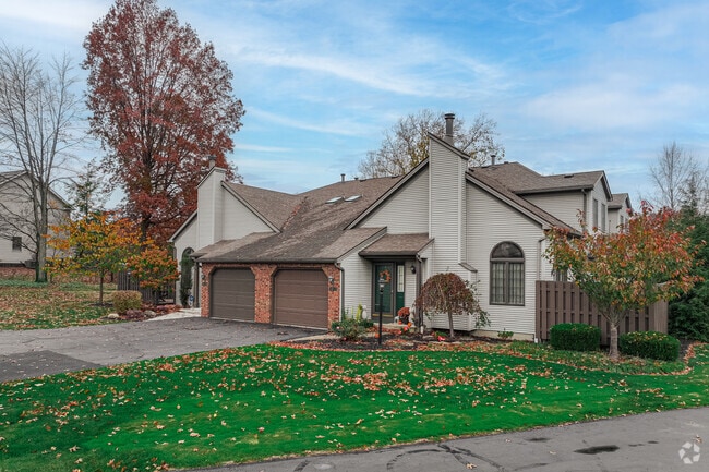 Single-family houses and condos are popular options in Canfield.
