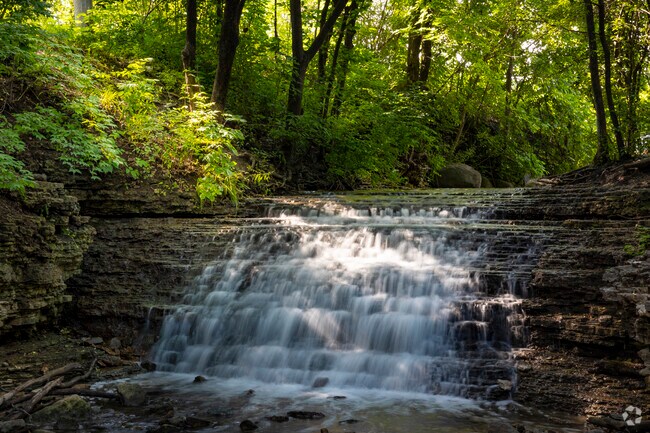 Blackhawk County Forest Preserves offers a picturesque waterfall and trails in South Elgin.