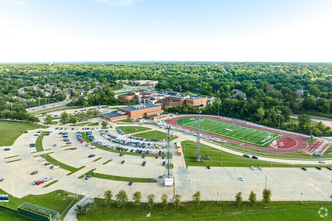 Marquette High has a beautiful campus for students.