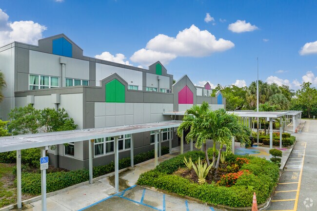 Crosspointe Elementary School is just a few minutes away from Pine Tree neighborhood.