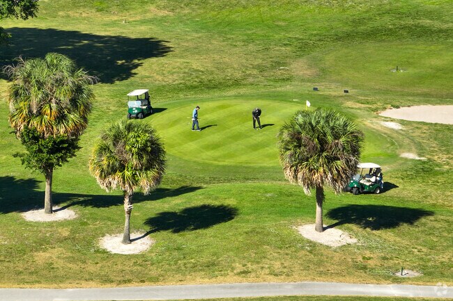 Residents can enjoy a Tee time at The Country Club of Miami.