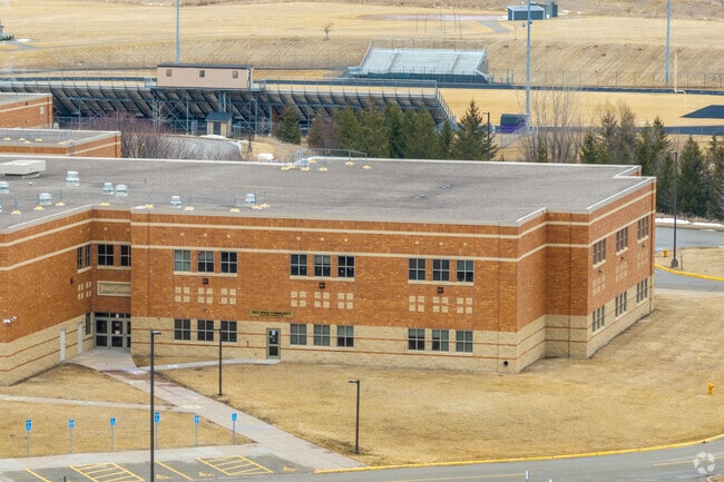 Red Wing Senior High School is rated a B- according to Niche.