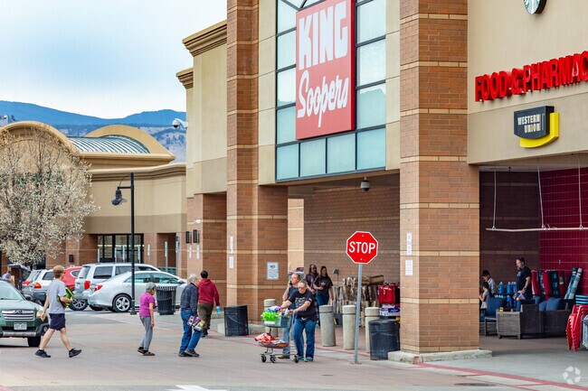 For groceries, head to King Soopers in the Golden Town Center near Golden Ridge.