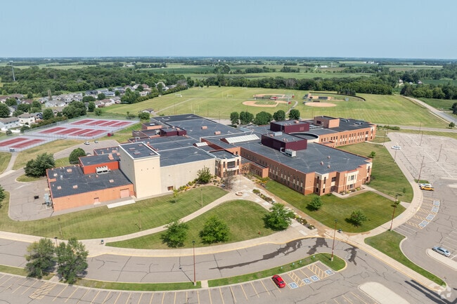 New Prague Senior High School earned an overall grade of B+ from Niche.com.