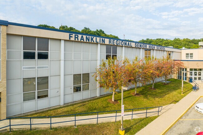 Older kids often head to Franklin Regional Senior High School after middle school.
