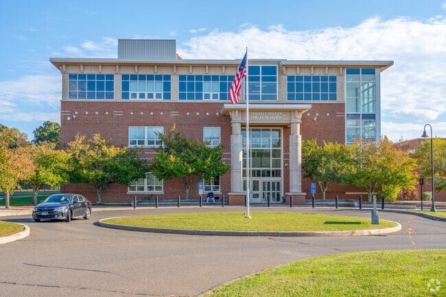 Daniel Hand High School serves families living in the Madison community.