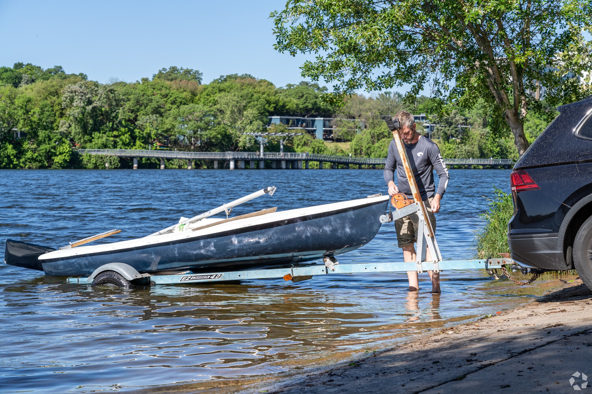 The Festival Beach Boat Ramp is publicly accessible within the East Cesar Chavez neighborhood.