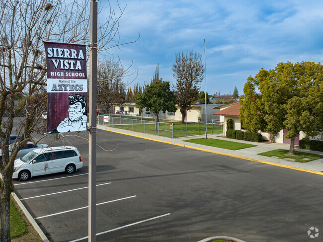 Ronald Reagan Academy is part of the same campus as Sierra Vista High School.