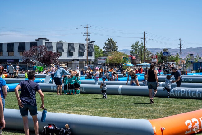Moana Springs Recreational Complex is home to AYSO games on the weekend in The Grove community.