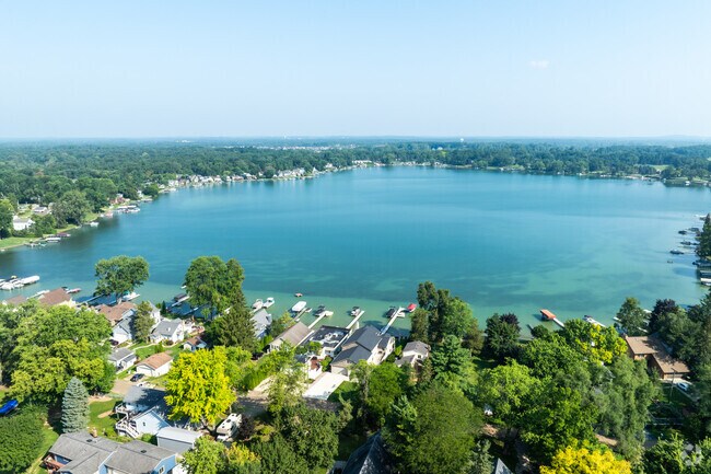 Silver Lake offers serene surroundings and endless opportunities for boating, fishing, and lakeside relaxation.