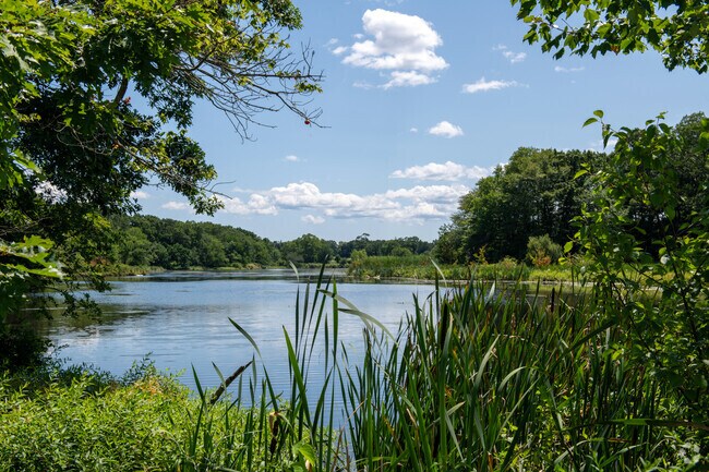 Echo Lake in the Nayatt neighborhood has views and desirable water frontage.