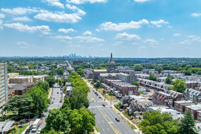 Fern Rock is just a few miles up Broad Street from Center City Philadelphia.