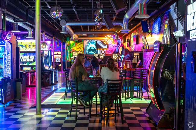 RAD Retrocade is a fun spot filled with pop culture references.