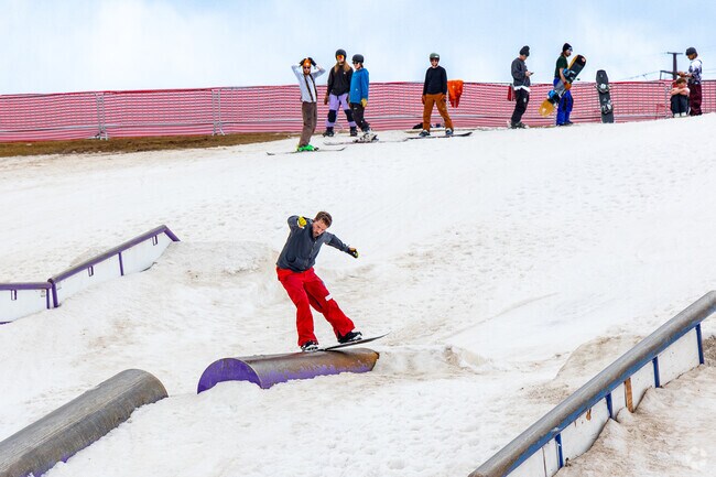 Ruby Hill Park brings the mountains to you with it's terrain park / sledding hill in College View-South Platte.
