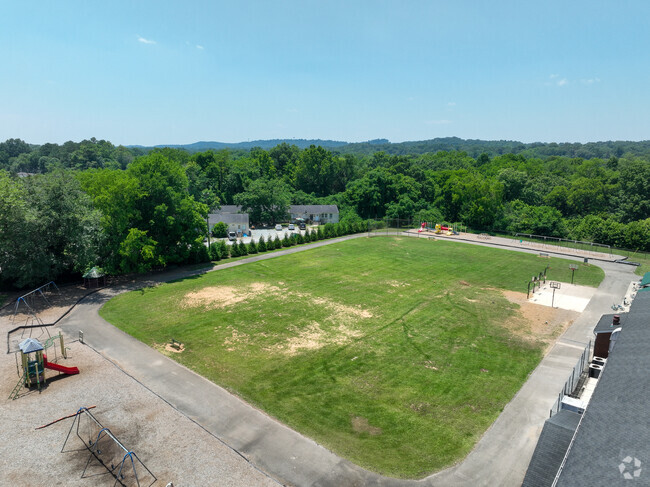Leeds Elementary School offers a playground space for students.