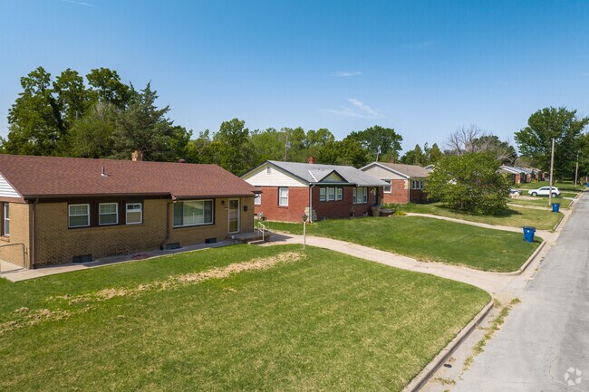 Many of the Eastridge homes are ranch styled dwellings.