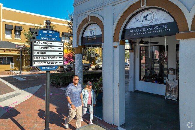 Kissimmee locals can shop til' they drop in the Downtown are.