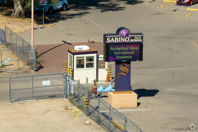 Sabino High School is a gated Public School in Tanque Verde, Tucson Arizona.