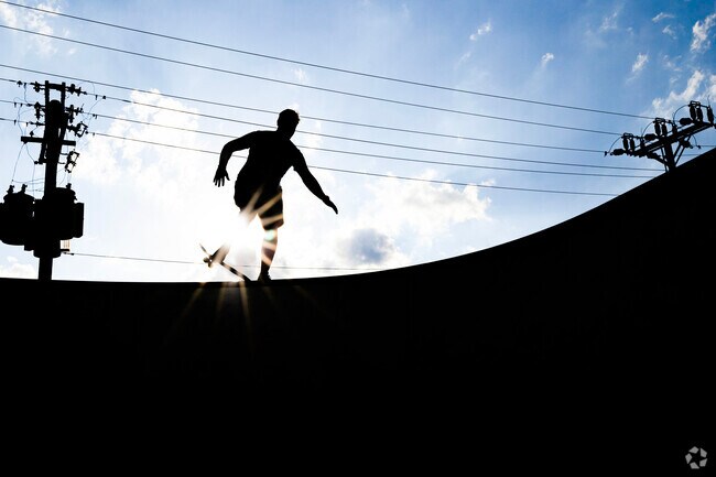 Community Center Skate Park gives Ypsilanti Township skaters access to ramps and bowls to grind.