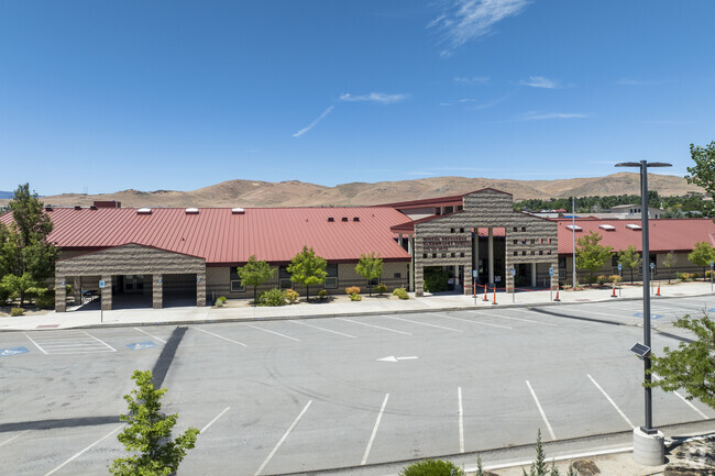 The parking lot at Miguel Sepulveda Elementary School.