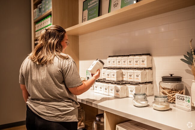 Locals love sampling the best of what Buff Soap has to offer.