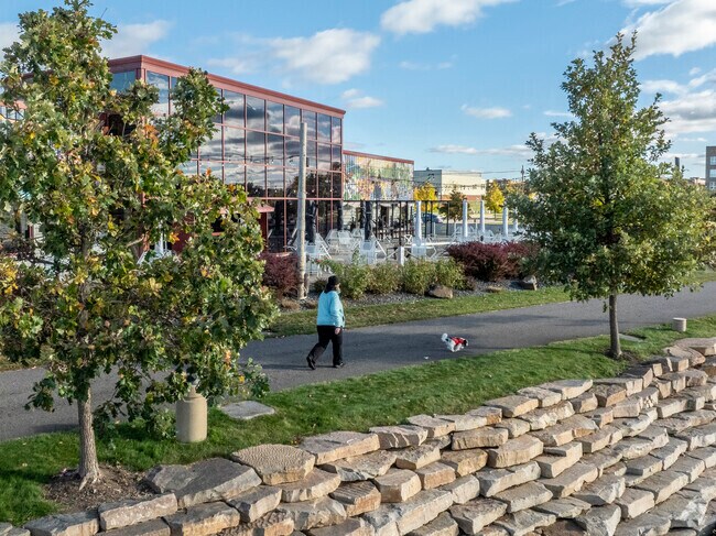 Riverlife Park in Wausau is a great place to take your dog for a stroll.