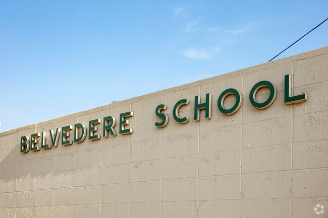 Belvedere Elementary in Highland, CA is the home of the bulldogs.