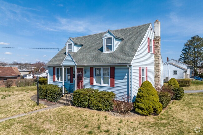 Cape Cod is one of the many types of homes found in Freemansburg