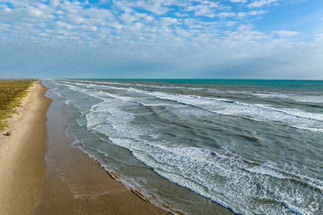 South Padre Island is known for its uninterrupted shoreline in South Texas.
