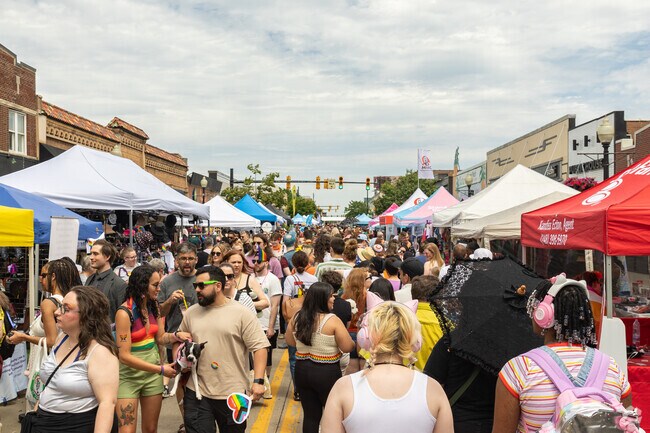 Spend the day shopping and exploring the vendors at Ferndale Pride.