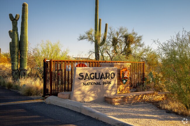 Saguaro National Park is a 15 minute drive from Broadway Pantano East.