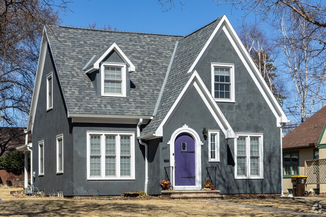 Tudor style homes can be found in more established areas of Fairmont.