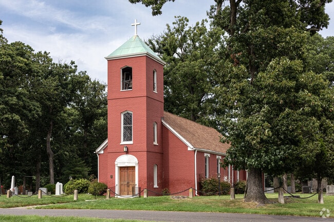 Saint Barnabas Church in Marlow Heights was built 1851.