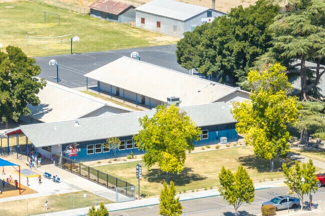 The classrooms at Lone Star Elementary School in Fresno County.
