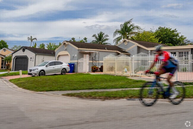 Lakeshore at University Park is ideal for bikers to ride laps around the neighborhood.