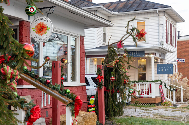 Downtown Sunbury has a wide array of local shops and businesses.