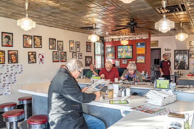 Lance residents can get breakfast at The Coffee Pot near Lance.