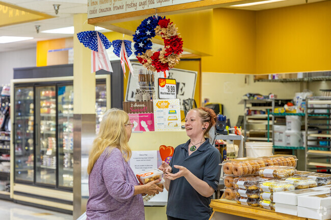 Country Market near Harvard Park has friendly staff to chat with.