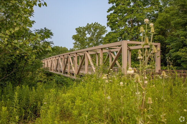 Enjoy the creative designs of many  bridges on the Ohio & Erie Canal in Valley View.