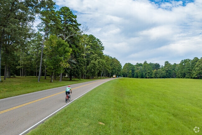 Fort Oglethorpe offers scenic views for bike riders throughout the neighborhood and its parks.