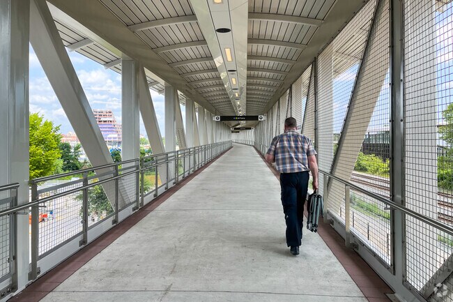 Residents of Alexandria West can take advantage of multiple metro stations in neighboring areas.