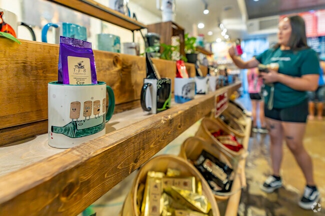 Tastefull Beans is a popular coffee stop in Downtown Hickory and just minutes from Highland.