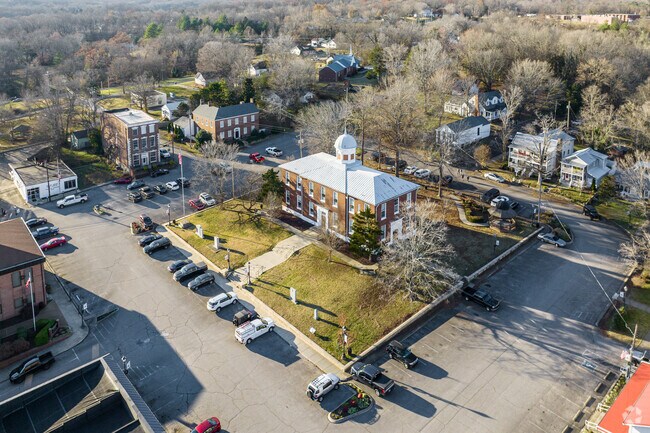 The tree-lined streets of Historic Charlotte’s Square offer residents a quiet oasis.