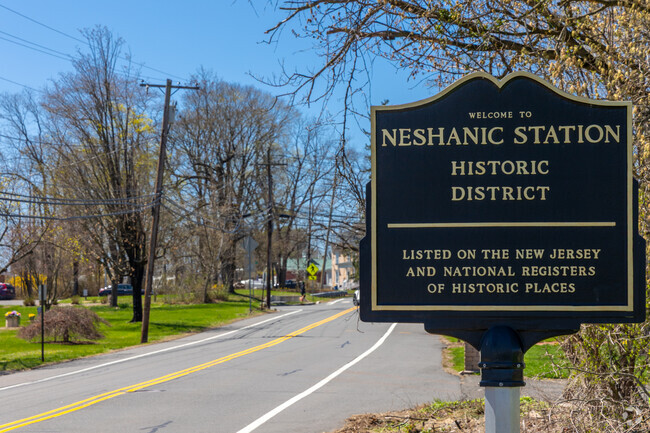 Neshanic Station is a historic area situated along the South Branch of the Raritan River.