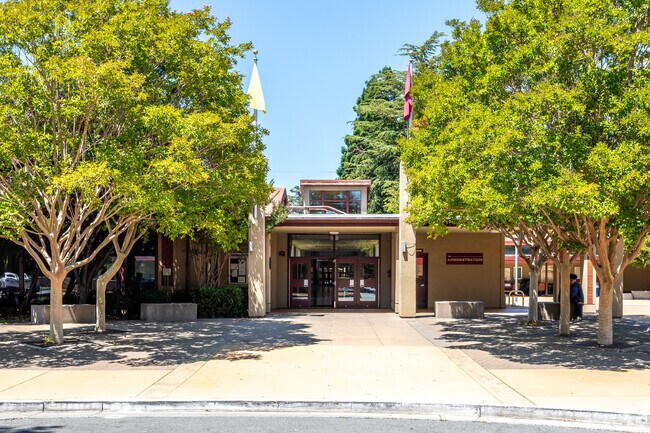 Menlo-Atherton High School, Central Menlo Park, is ranked among the top 250 in California.