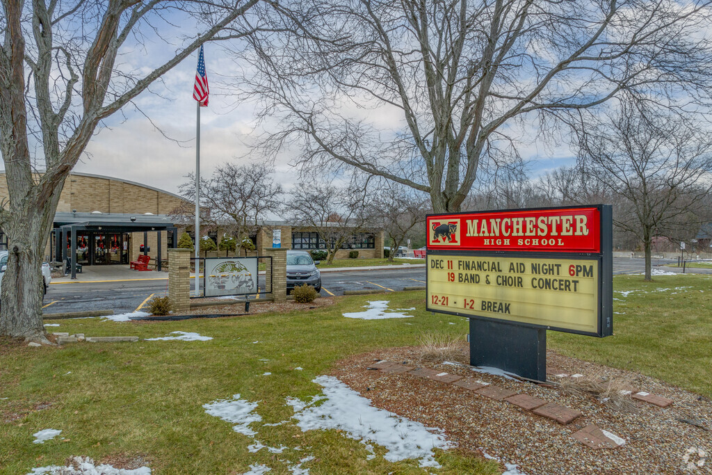 Cheer on the Manchester Panther's at Manchester High School.