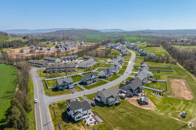 Newer subdivisions offer larger more contemporary homes on the outskirts of Sinking Spring.