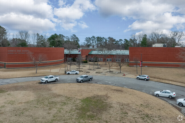 Corinth High School was given a B+ grade in the teacher's department from Niche.