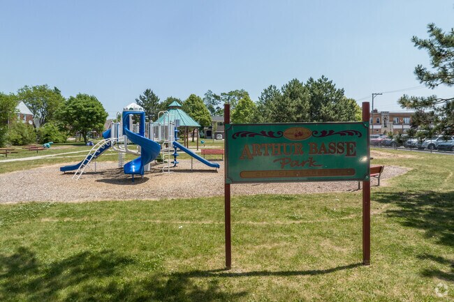 Arthure Basse Park in Aviation has a modern playground and picnic area.
