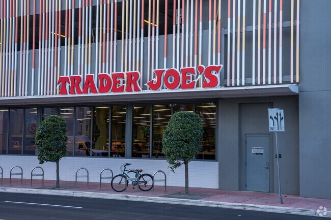 Trader Joe’s nearby offers groceries for Star, Palm and Hibiscus residents.